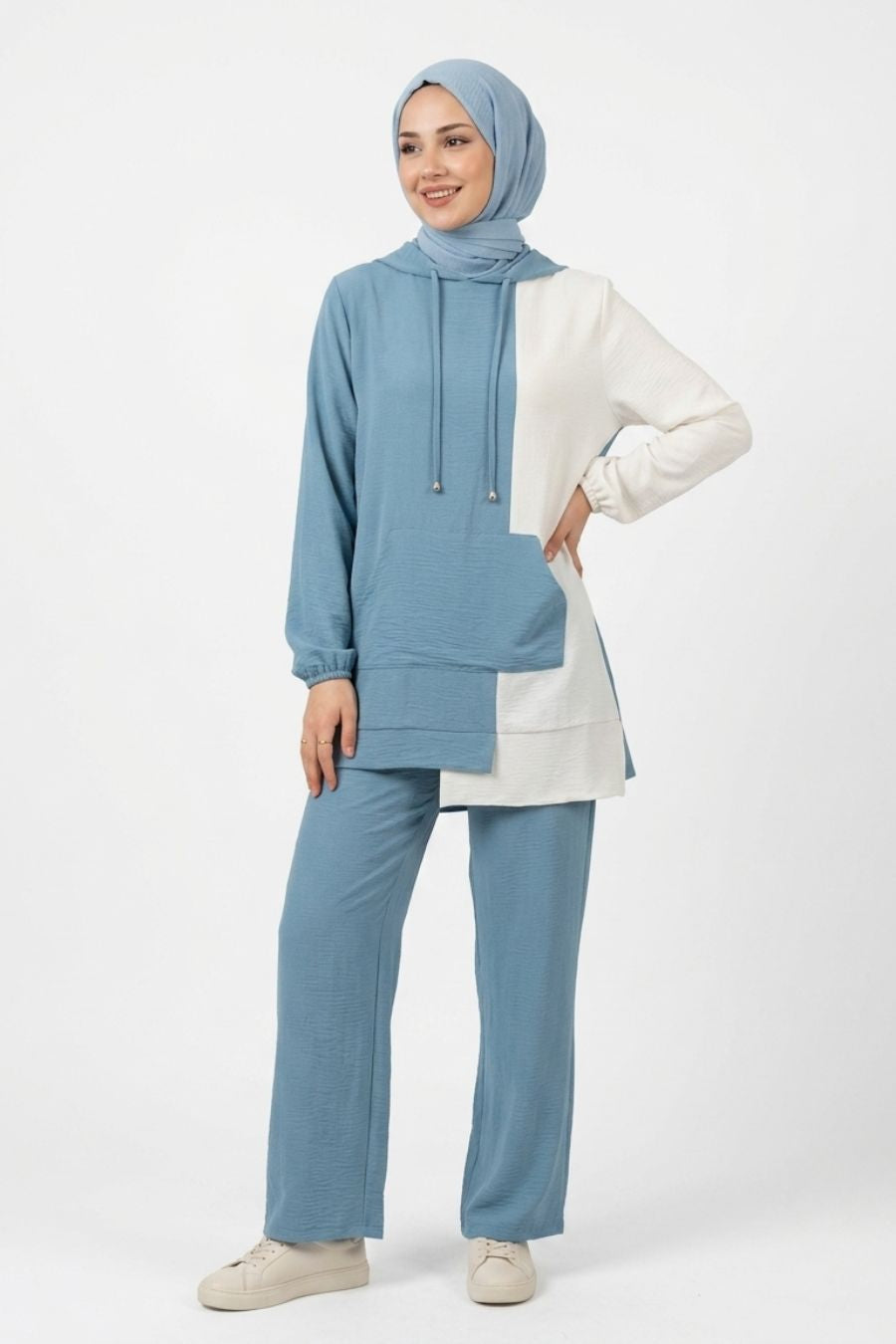 CL-161 Denim/White