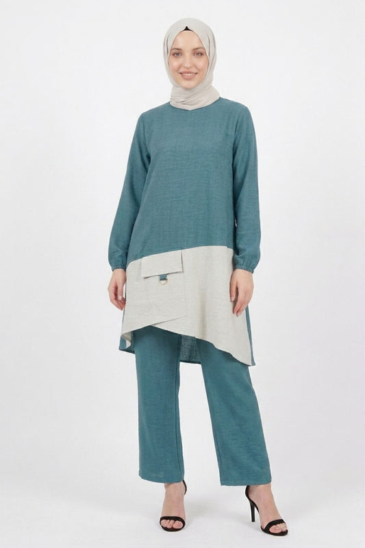 CL-157 Aqua/Beige