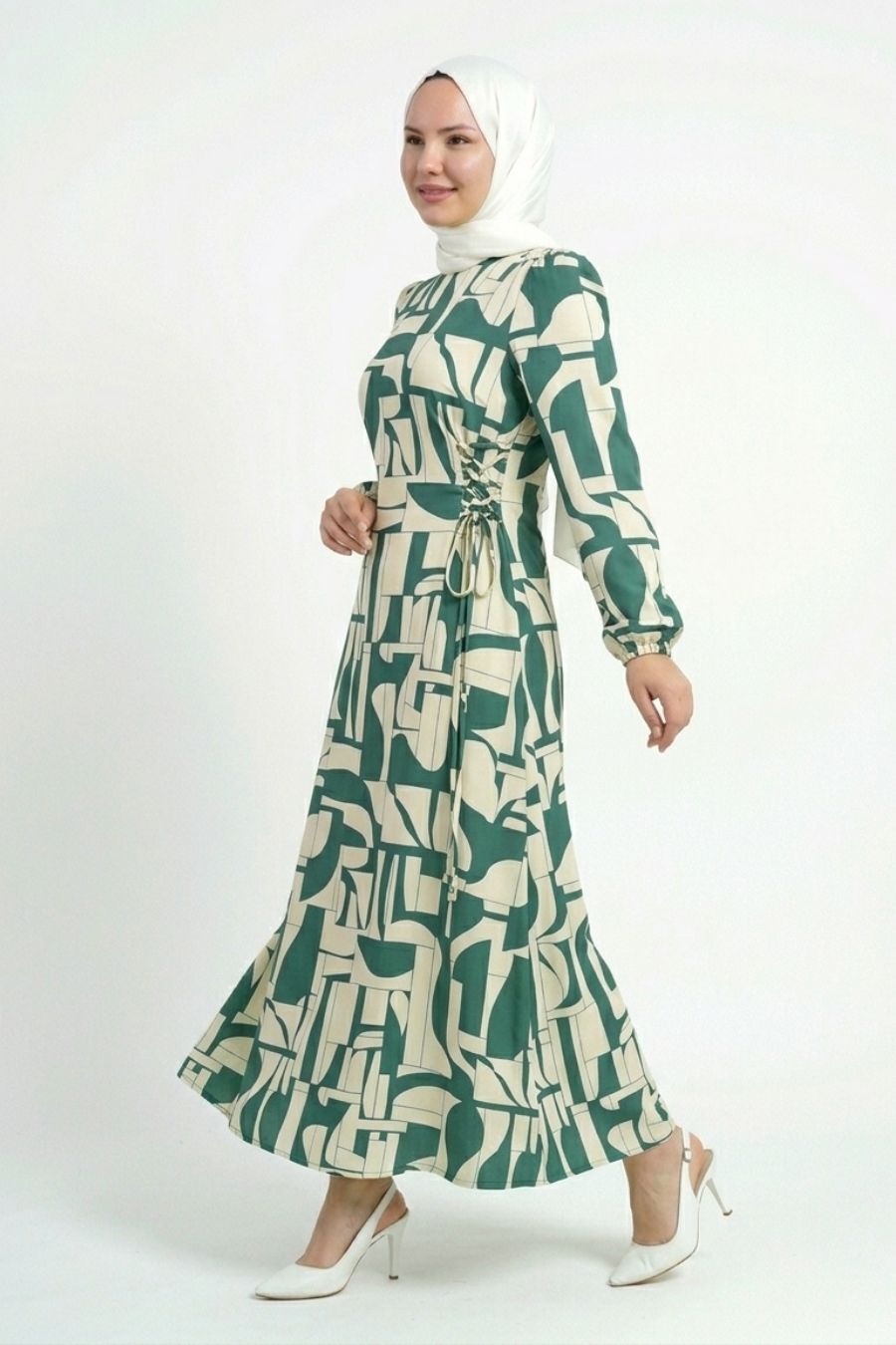 CL-151 GREEN/WHITE